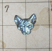 Load image into Gallery viewer, Labradorite sphinx cat cabochons
