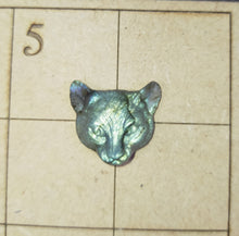 Load image into Gallery viewer, Labradorite carved cat cabochon
