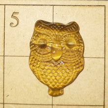 Load image into Gallery viewer, Tigers eye owl pendant.
