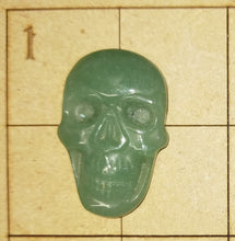 Load image into Gallery viewer, Carved skull cabochon various materials
