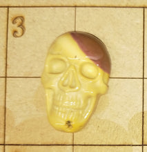 Load image into Gallery viewer, Carved skull cabochon various materials
