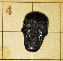 Load image into Gallery viewer, Carved skull cabochon various materials
